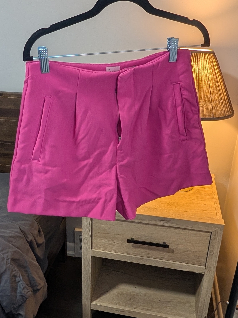 a new day Bright Pink Tailored Bermuda Shorts